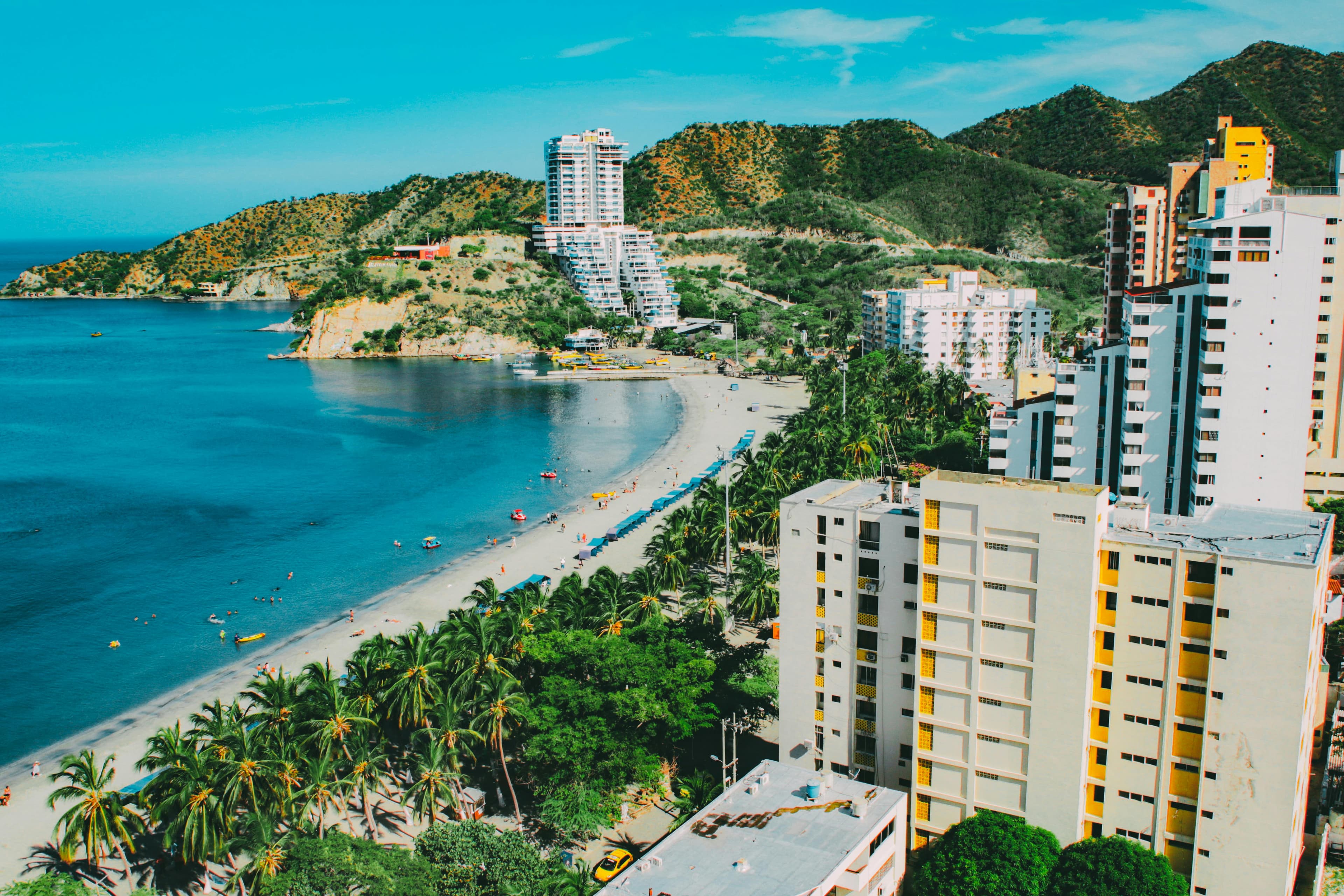 Santa Marta coastline hero