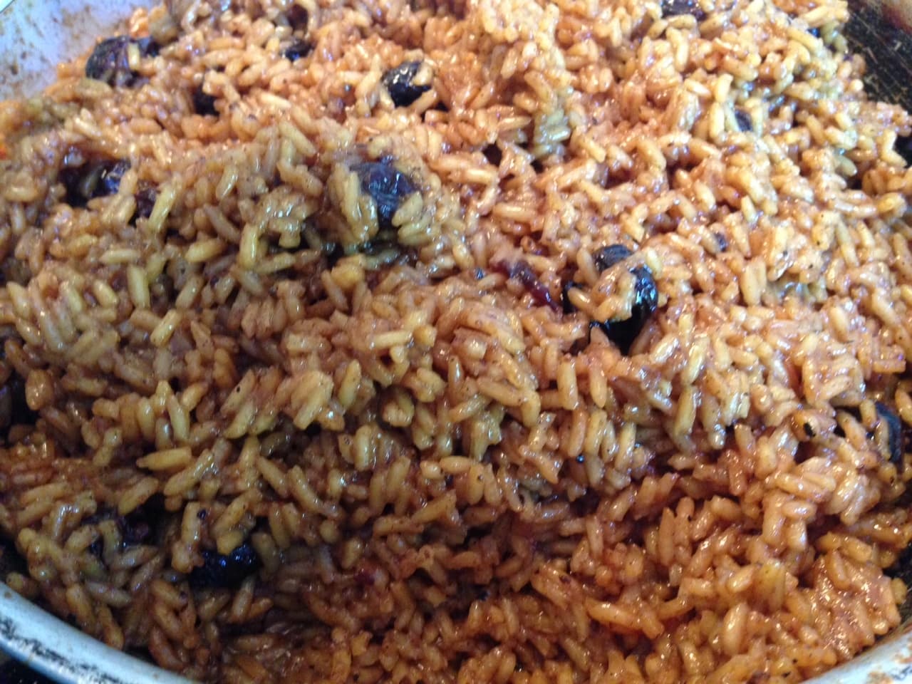 Arroz con coco caribeno